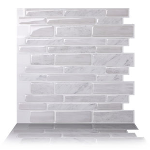 L And Stick Fireplace Tile Wayfair 10 X L And Stick Mosaic Tile In White