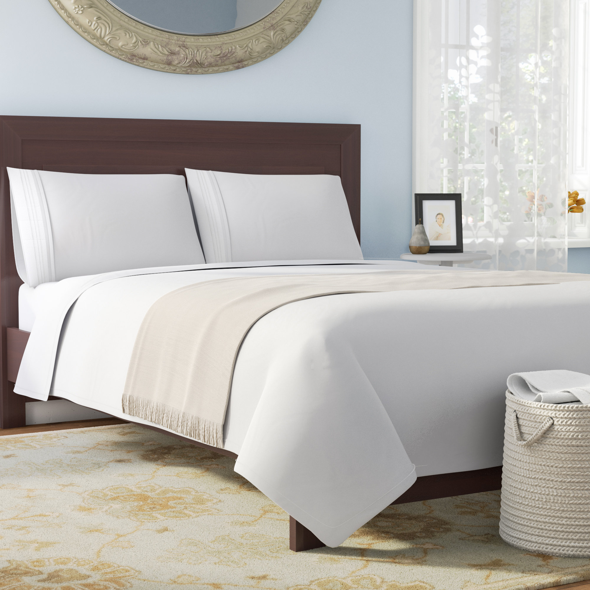 Charlton Home Clara Clark Solid Color Microfiber Sheet Set Reviews Charlton Home Clara Clark Solid Color Microfiber Sheet Set Reviews Wayfair