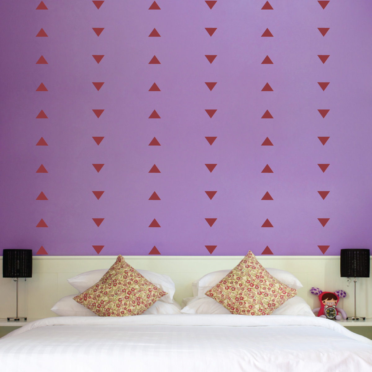 Wallums Wall Decor Triangle Decals Wayfair Wallums Wall Decor Triangle Decals