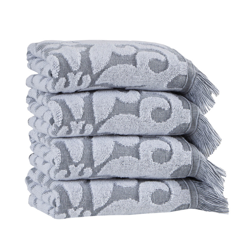 House Of Hampton Salinas 4 Piece Turkish Cotton Hand Towel Set Reviews Wayfair