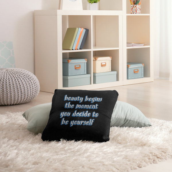 East Urban Home True Beauty Throw Pillow Wayfair