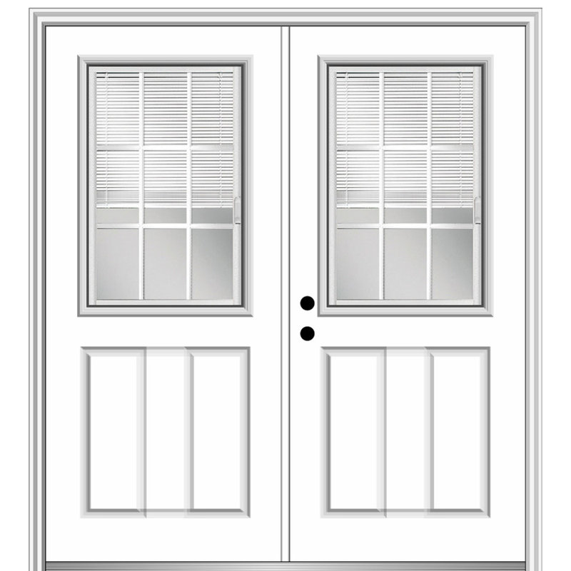 Verona Home Design 2 Panel Ready To Install Fiberglass Prehung