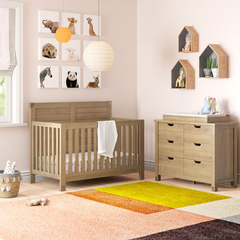 Mack Milo Tuckerton Convertible Standard 2 Piece Nursery