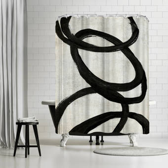 Beachcrest Home Fairhill Single Shower Curtain Wayfair