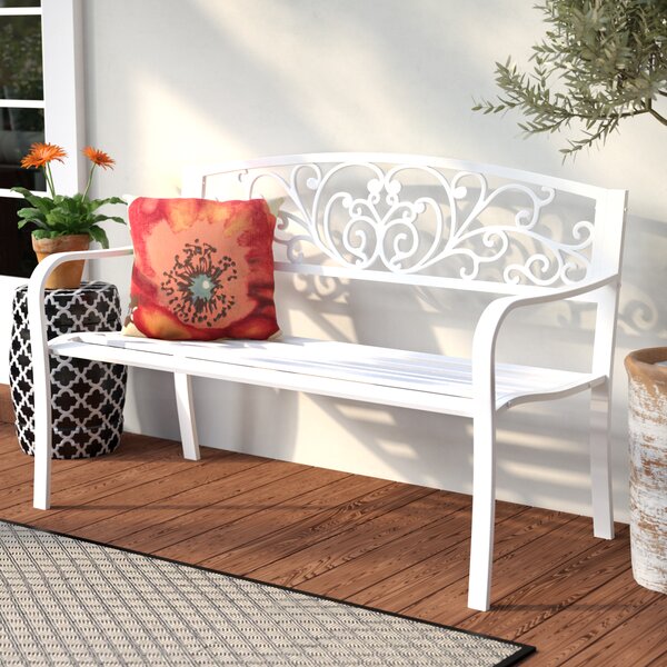 wrought iron bench cushions