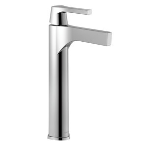 Zura Single hole Single Handle Bathroom Faucet with Drain Assembly and Diamond Seal Technology