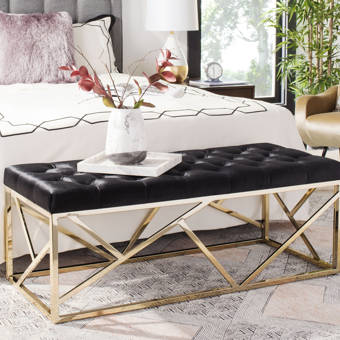 One Allium Way Araceli Upholstered Storage Bench Wayfair