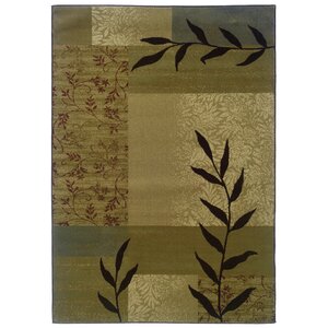 Midland Gold/Beige Area Rug