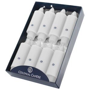 Grande Unscented Taper Candle (Set of 8)