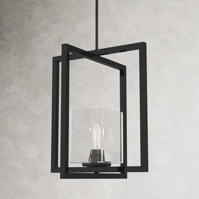 Aya 1 - Light Single Rectangle / Square Pendant