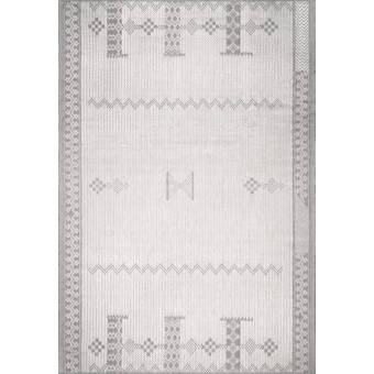 Orren Ellis Pryor Sateen Silver Beige Area Rug Wayfair