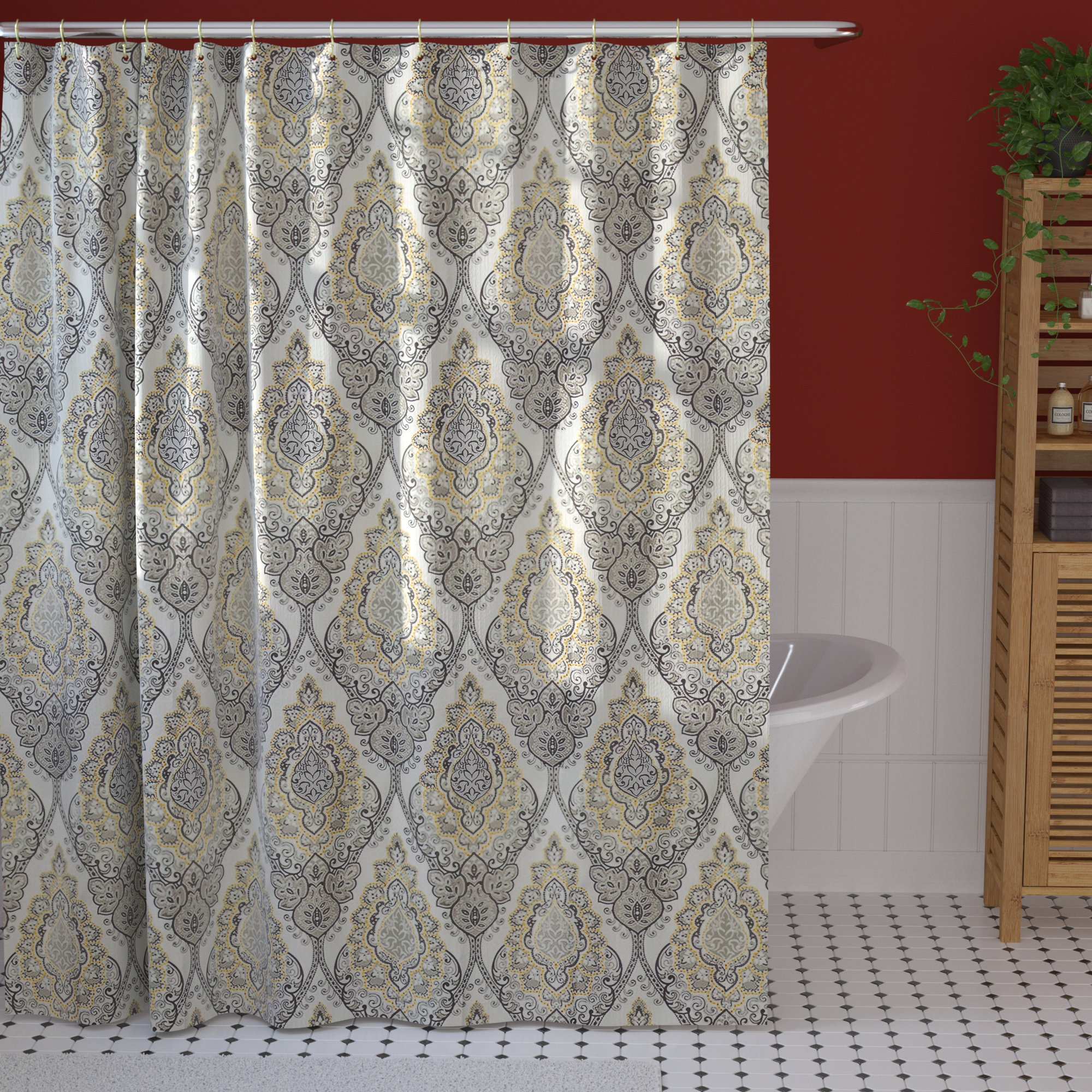 Shower Curtains Home Furniture Diy Shower Curtain Waterproof