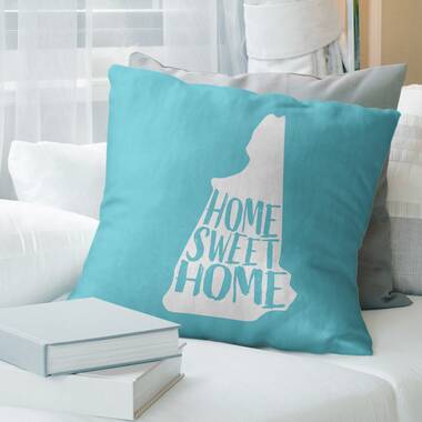 decorative pillow New Hampshire grad gift bolster pillow New Hampshire canvas pillow