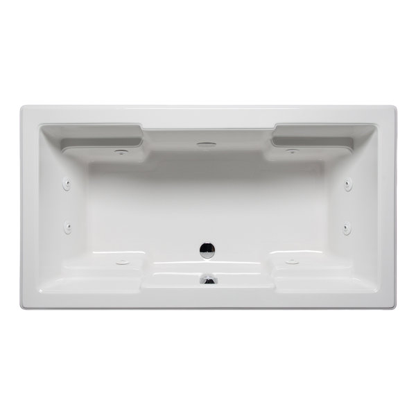 Americh Quantum 66" x 36" Drop in Whirlpool Bathtub | Wayfair