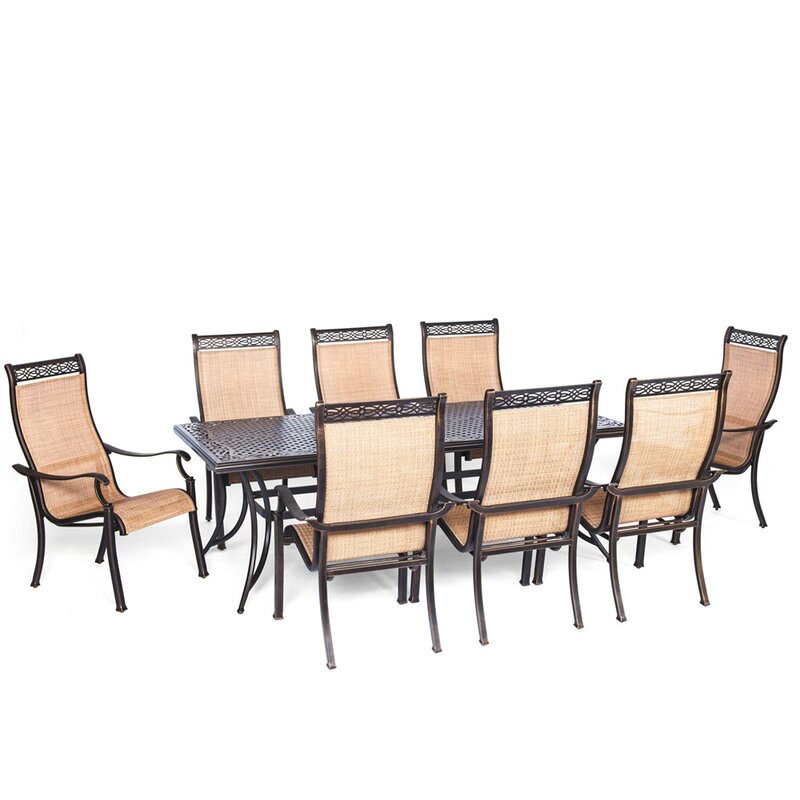 Darby Home Co Barras 9 Piece Outdoor Dining Set | Wayfair