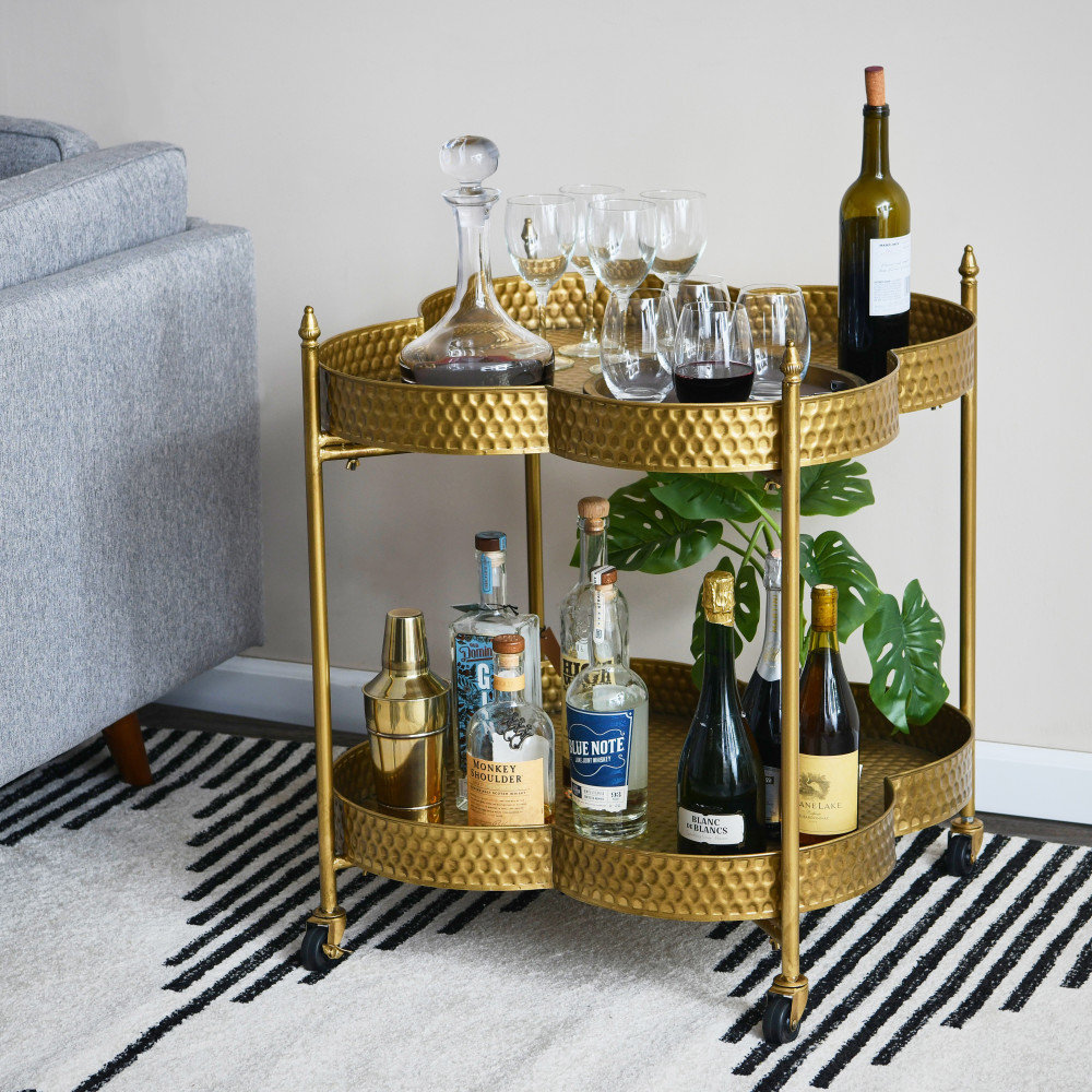 Mercer41 Chanyce Bar Cart & Reviews Wayfair