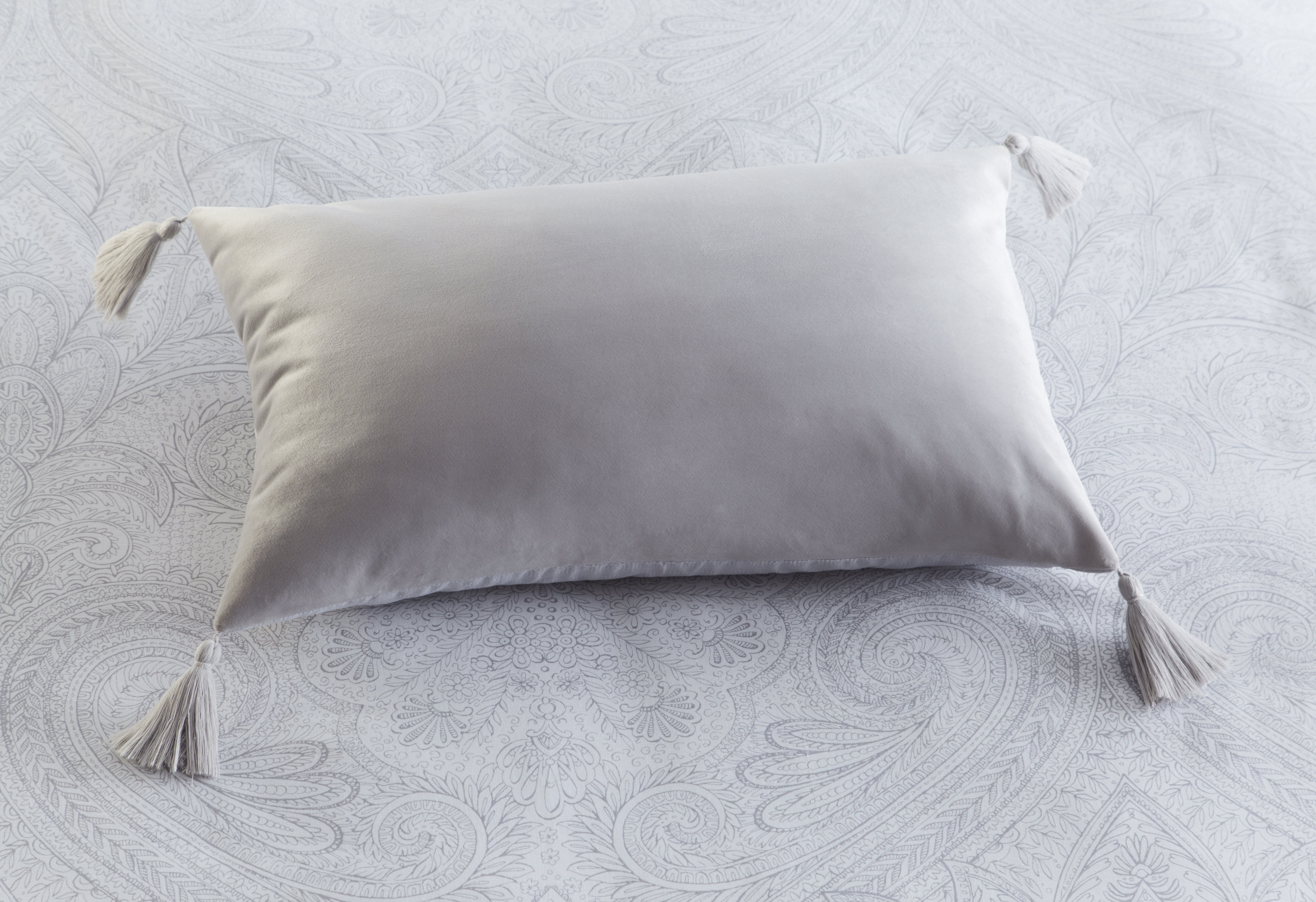 World Menagerie Dashuan Sophisticated Grey Boudoir Cushion with Filling & Reviews Wayfair.co.uk