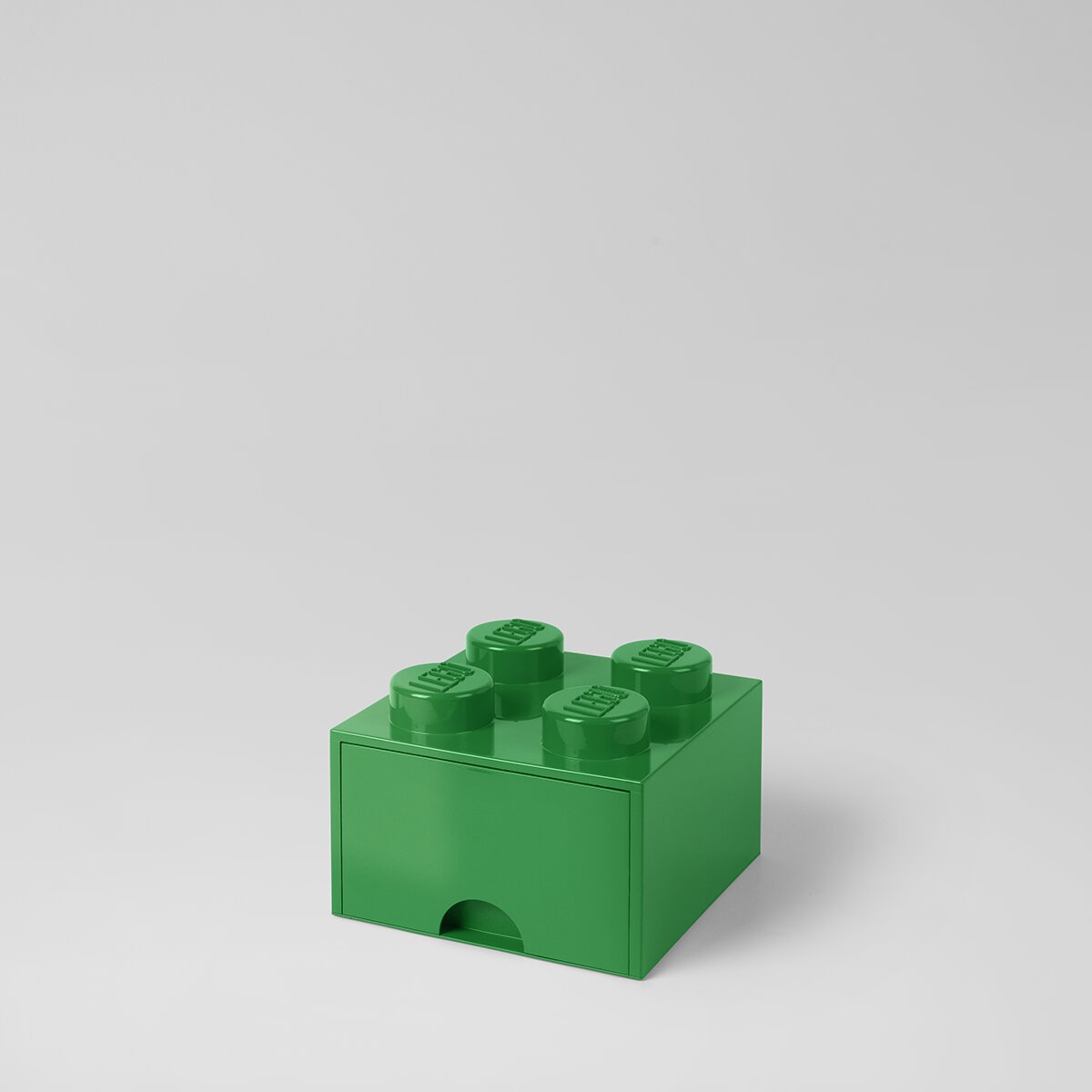 green lego storage box