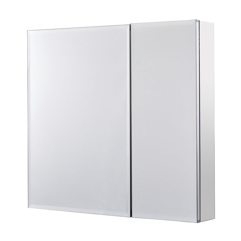 Utopiaalley Surface Mount Framed 2 Door Medicine Cabinet With 5
