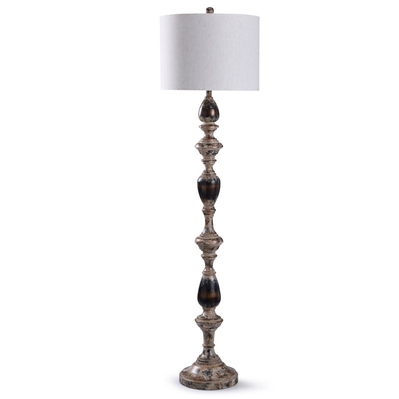 wayfair copper floor lamp