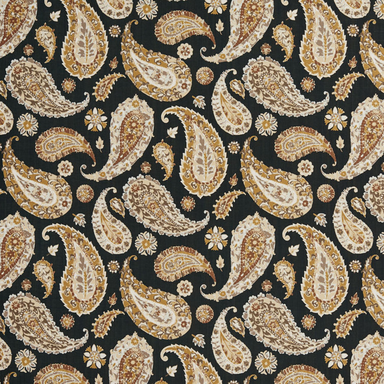 Wildon Home Paisley Print Fabric Wayfair Ca