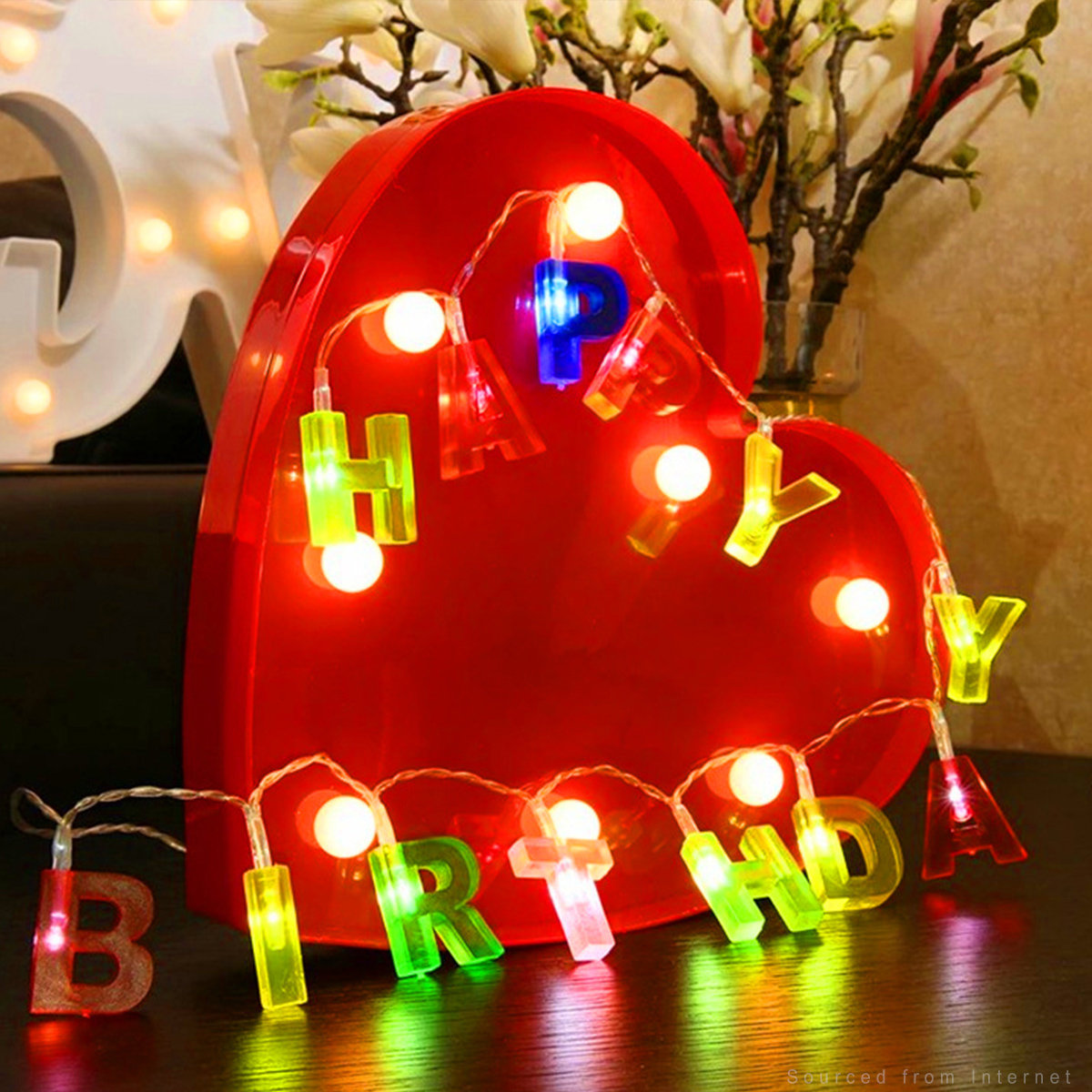 The Party Aisle™ Andish 5.1'' LED Battery Powered Novelty String Light