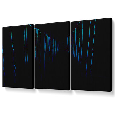 Ivy Bronx Under The Pier Canvas 3 Panel Set | Wayfair.co.uk