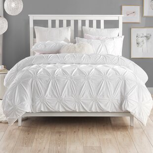 White Ruched Comforter Wayfair Ca