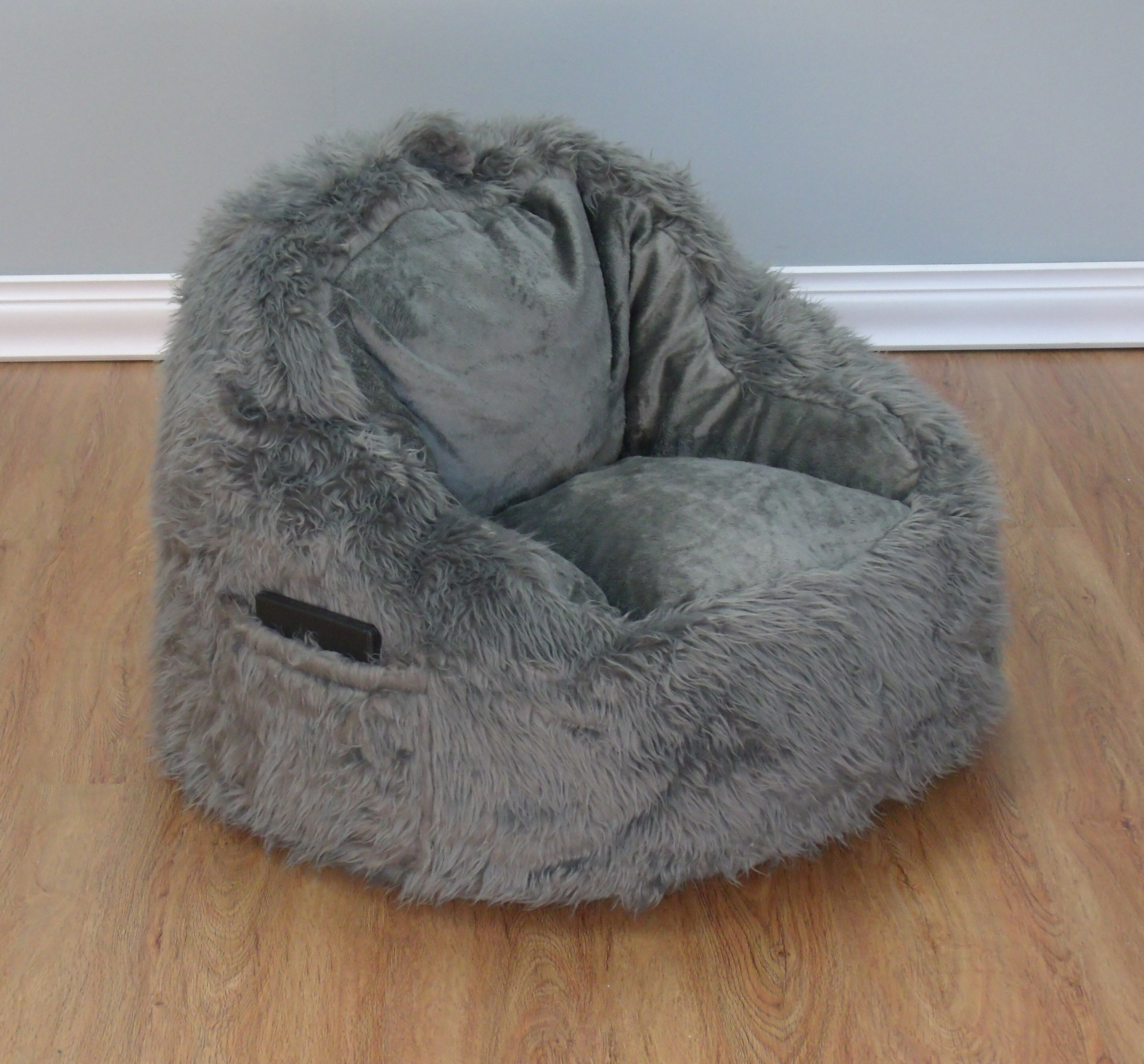 fluffy bean bag