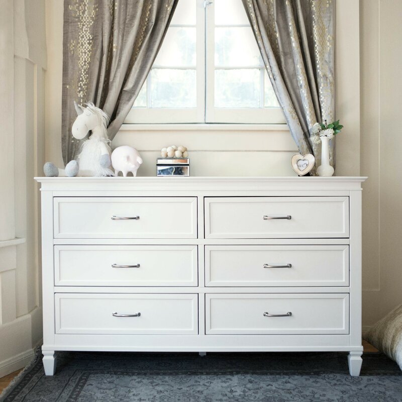 Million Dollar Baby Classic Darlington 6 Drawer Double Dresser