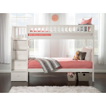 double bunk bed with storage