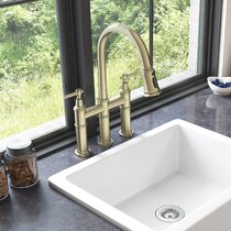 Gold Touchless Kitchen Faucets You Ll Love In 2021 Wayfair