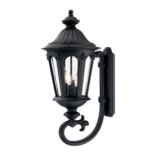 Go to store & view more images Mukai 4-Light Outdoor Sconce by Beachcrest Home