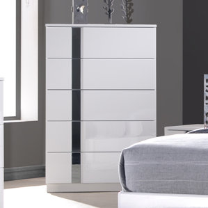 Adelaide 5 Drawer Chest by Wade Logan