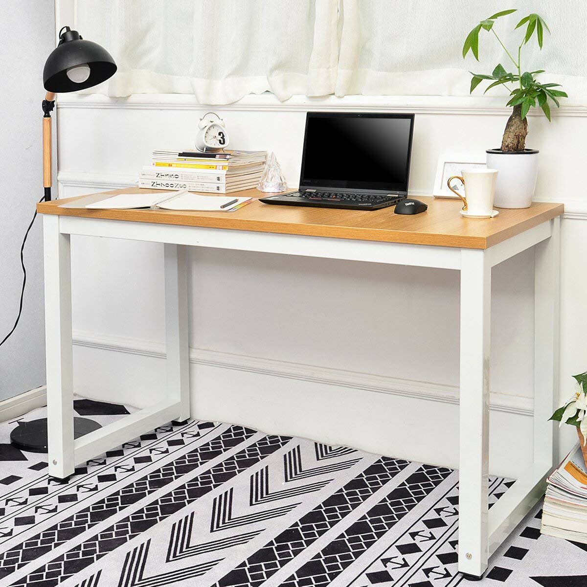 17 Stories Annaya Simple Design Computer Desk Wayfair Co Uk