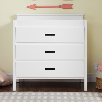 Baby Mod Modena Changing Table Dresser With Pad Color White