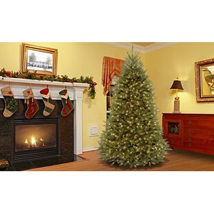 Metal Stand and Hinged Branches Hykolity 6.5 ft Prelit Christmas Tree 1000 Tips Artificial Christmas Tree with 350 Warm White Lights