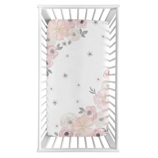 sweet jojo watercolor floral comforter