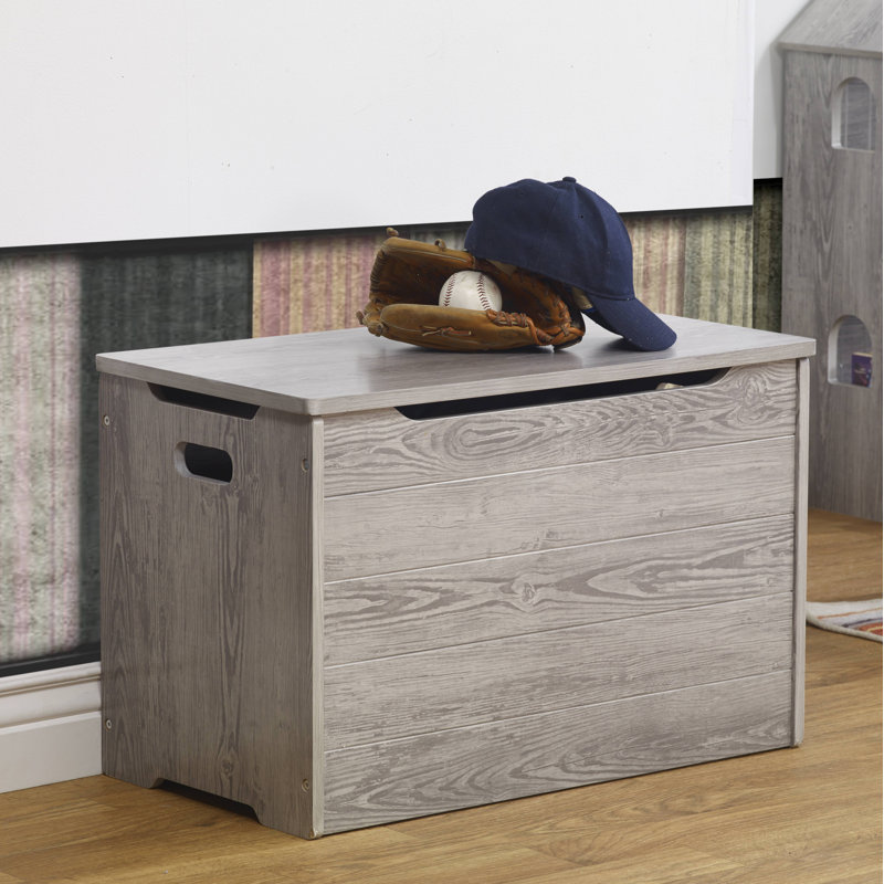 Farmhouse Sorelle Solid + Manufactured Wood Toy Box