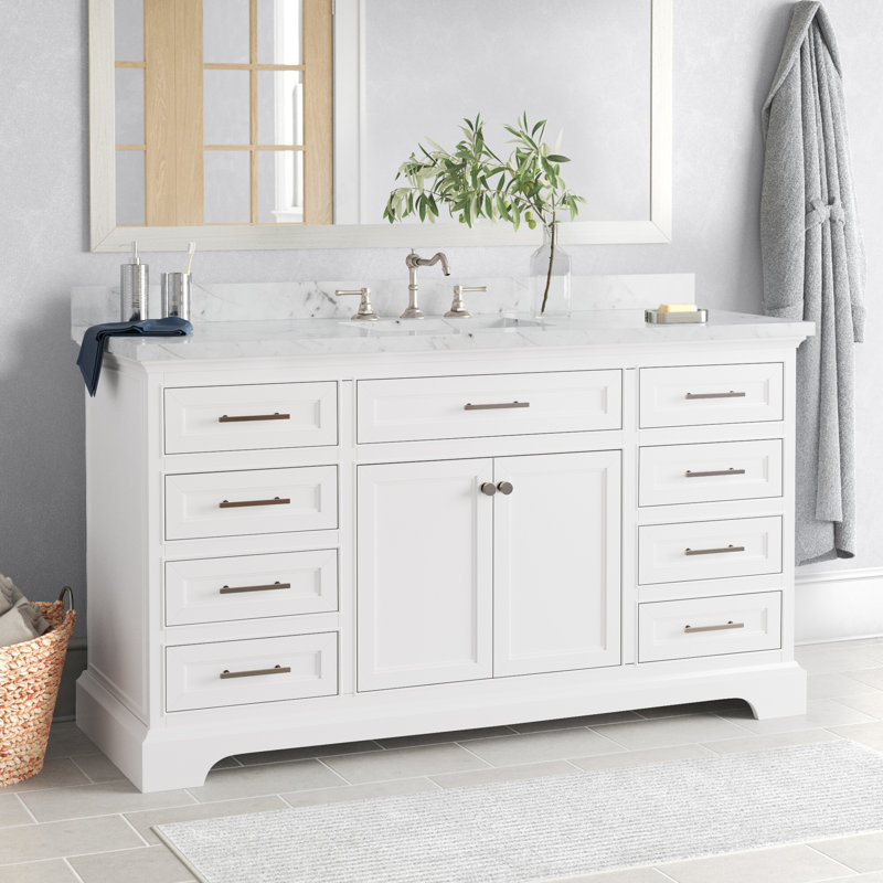 Currahee 60" Single Bathroom Vanity Set