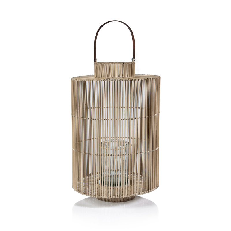 20.5'' H Buri Tabletop Lantern