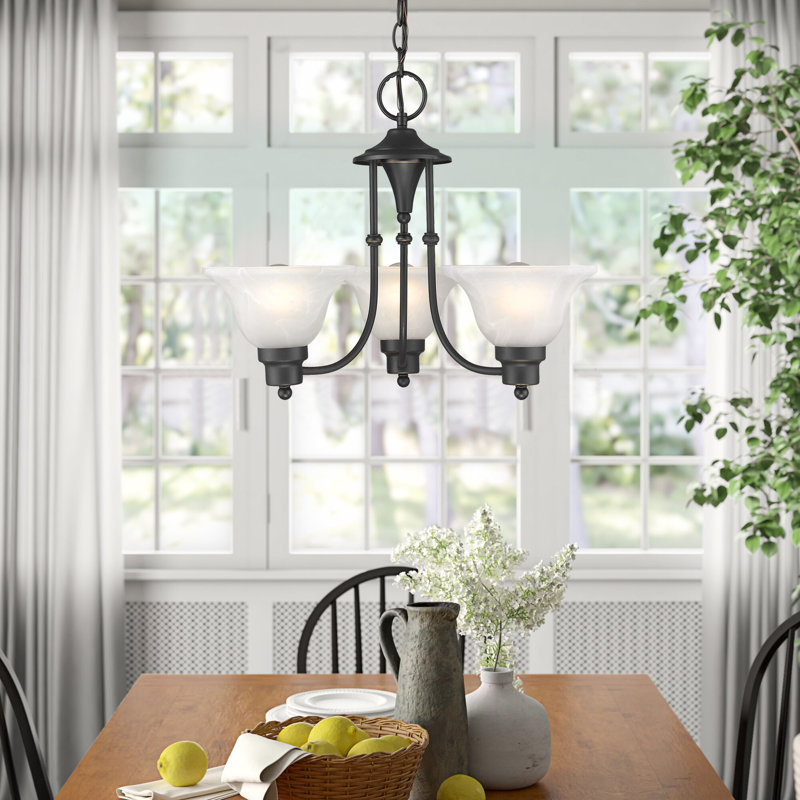 Jangbir 3 - Light Glass Classic / Traditional Chandelier