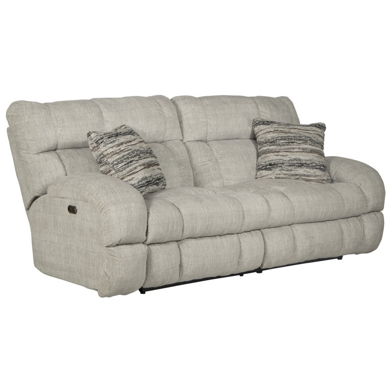 Annaliisa Upholstered 93'' Reclining Sofa