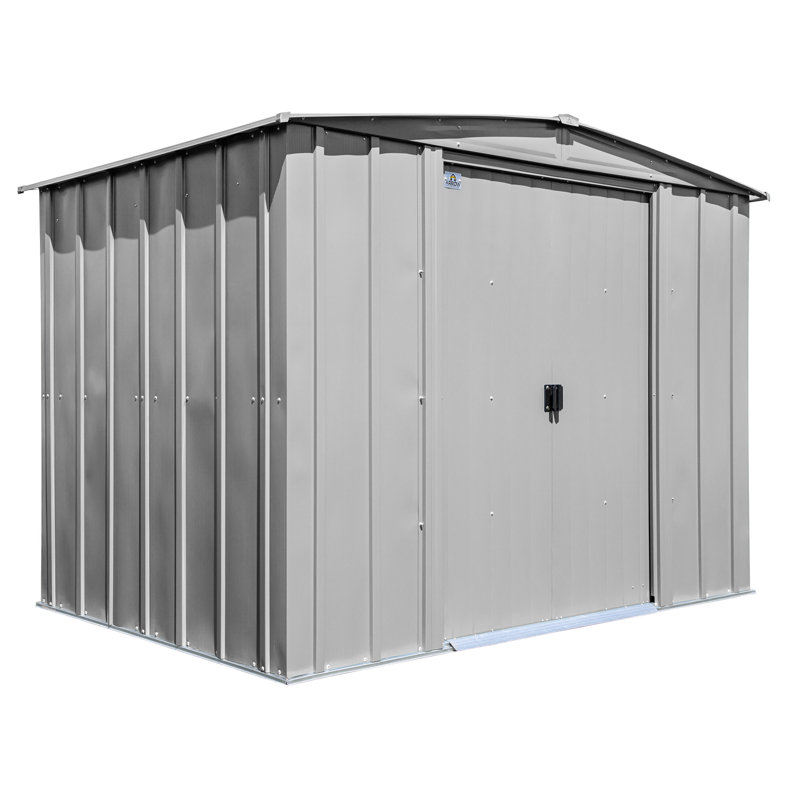 Arrow Classic Steel Storage Shed, 8x6