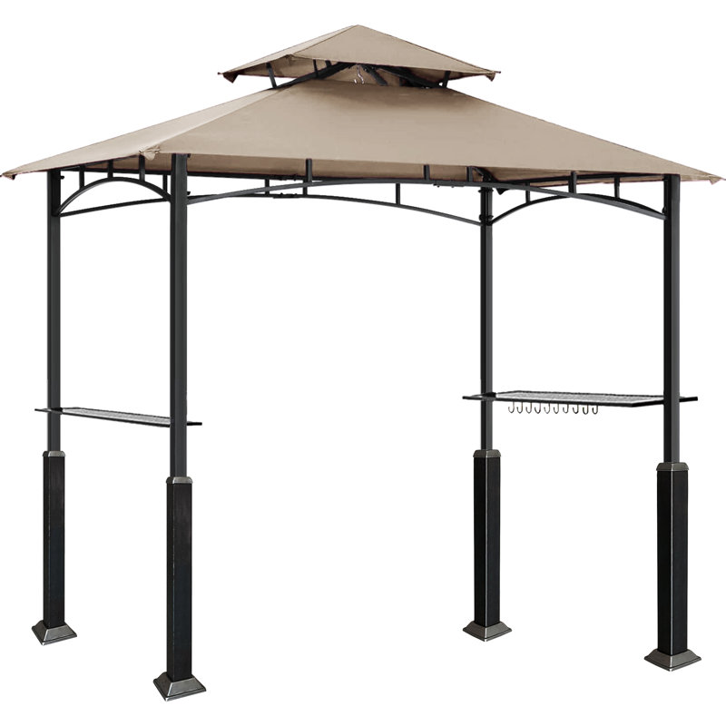 Mugen 8 Ft. W x 5 Ft. D Steel Grill