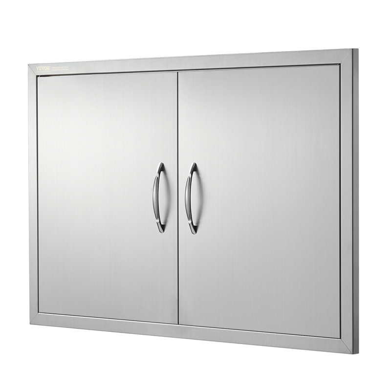 VEVOR 35x24 Inch BBQ Island Access Door Outdoor Kitchen Door Stainless Steel