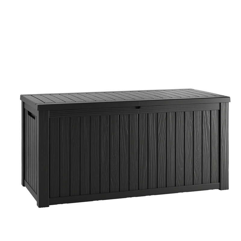Decksplore 210 Gallons Water Resistant Resin Lockable Deck Box