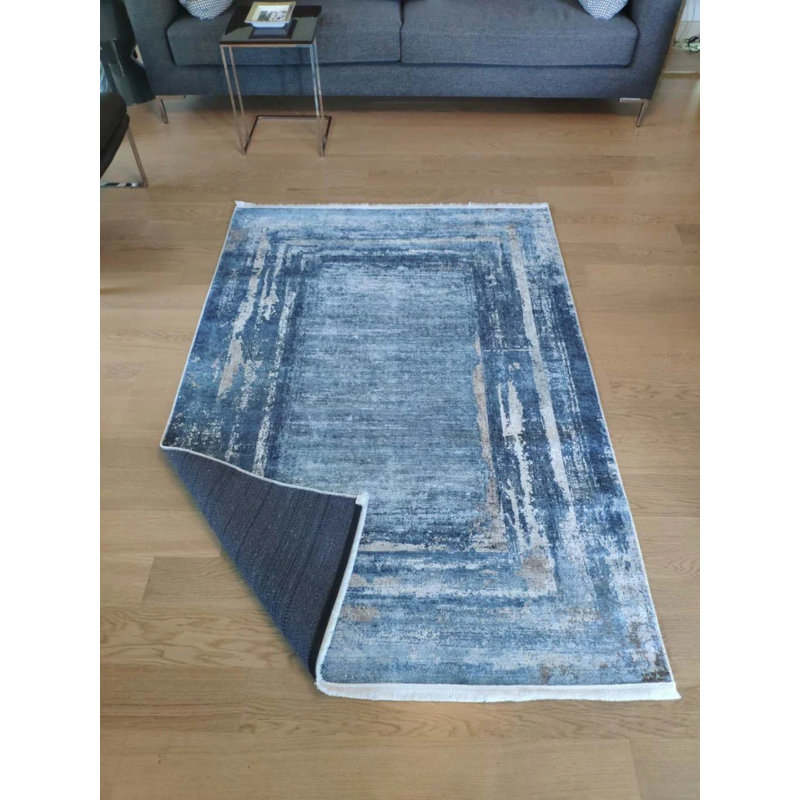 Katari Performance Washable Abstract Indoor / Outdoor Rug