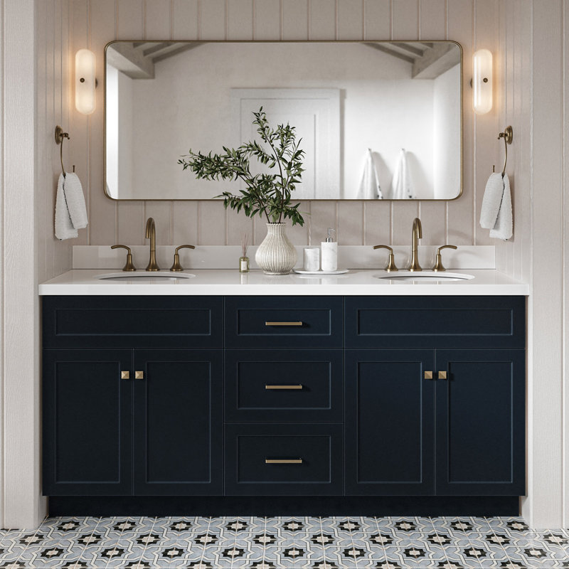 Abell 73" Double Bathroom Vanity Set