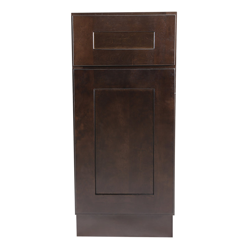 Brookings Unassembled (Ready-to-Assemble) Shaker Base Kitchen Cabinet B12 34.5" H, Espresso